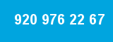 920 976 22 67 920 976 22 67